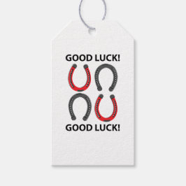 Etiqueta Para Presente Ferradura Boa Sorte em Ferradura