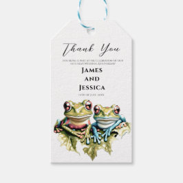 Etiqueta Para Presente Festa Casual do Jardim de Casal de 10 Anos de Casa