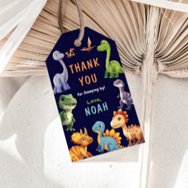 Etiqueta Para Presente Festa de aniversário do dinossauro