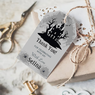 Etiqueta Para Presente Festa de aniversário Fantasma do Spooky Halloween