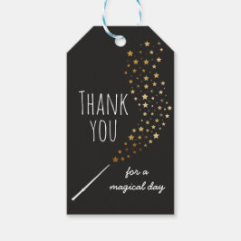 Etiqueta Para Presente Festa de aniversário mágica do fazer Obrigado Etiq