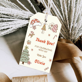 Etiqueta Para Presente Festa de Biscoitos de Natal