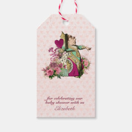 Etiqueta Para Presente Festa de Chá Personalizada da Alice no País das Ma