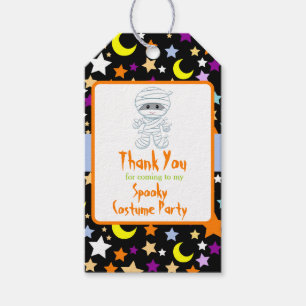 Etiqueta Para Presente Festa de Figurino do Dia das Bruxas de Meninas Bon