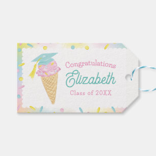 Etiqueta Para Presente Festa de Formatura de Sorvete