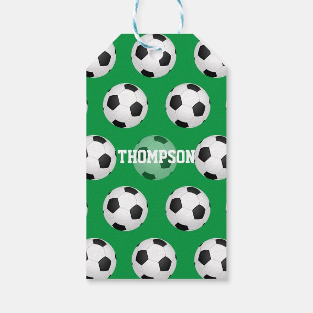 Etiqueta Para Presente Festa de Futebol ou Soccer (Verso)