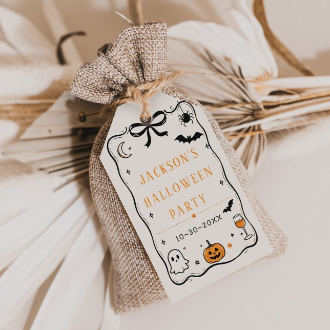Etiqueta Para Presente Festa de Halloween (Criador carregado)