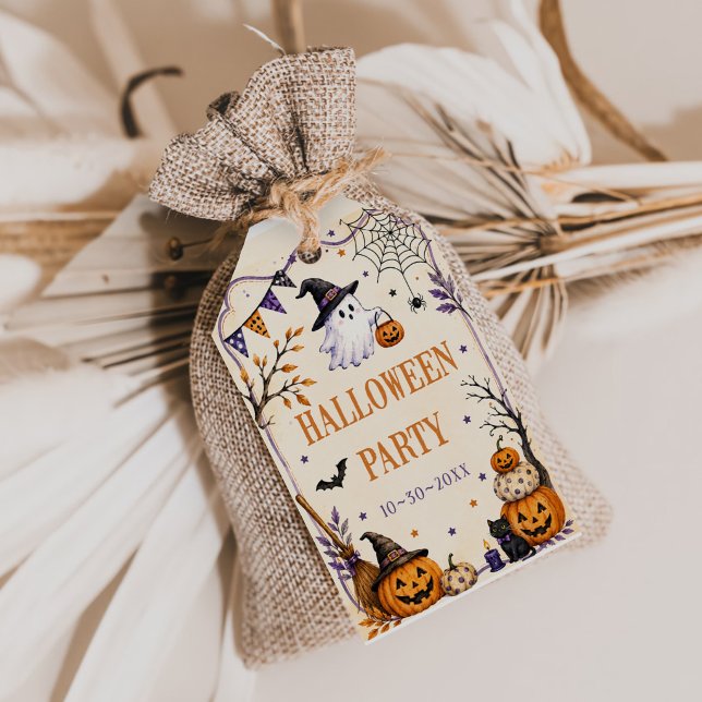 Etiqueta Para Presente Festa de Halloween (Criador carregado)