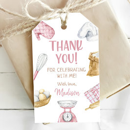 Etiqueta Para Presente Festa de primeiro aniversario de Cozinhar