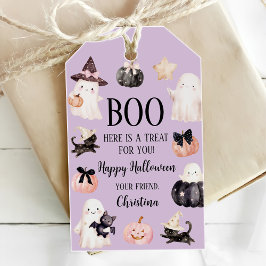 Etiqueta Para Presente Festa de primeiro aniversario de Ghost Halloween