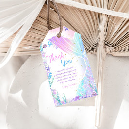 Etiqueta Para Presente Festa de primeiro aniversario de Sereia