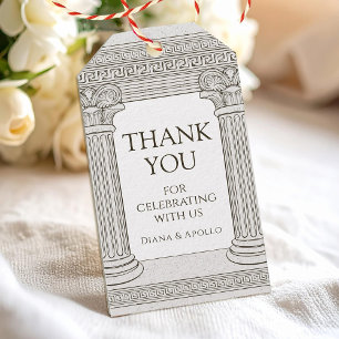 Etiqueta Para Presente Festa temática de História Antiga 