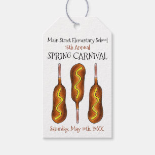 Etiqueta Para Presente Festival de Carnaval da Feira primavera