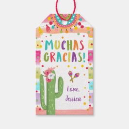 Etiqueta Para Presente Fiesta Obrigado Muchas Gracias Favor