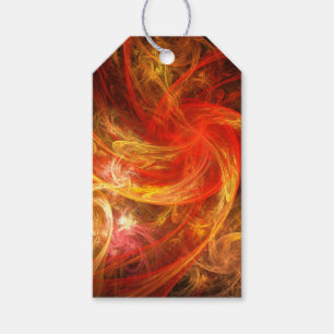 Etiqueta Para Presente Firestorm Nova Abstrato Art