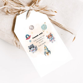 Etiqueta Para Presente First Trip Around the Sun Birthday thank you tag