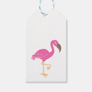 Etiqueta Para Presente Flamingo