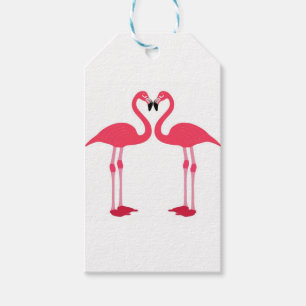 Etiqueta Para Presente flamingos