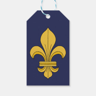 Etiqueta Para Presente Fleur-de-lis