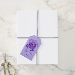 Etiqueta Para Presente Flor De Vida / Blume des Lebens - Tartaruga