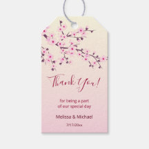 Floral Cherry Blossoms Obrigado