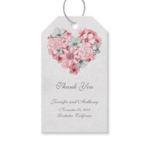Floral Vintage Heart Wedding