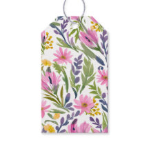 Flores de Primavera | Aquarela Floral Pastel Bonit