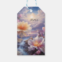 Etiqueta Para Presente Flores Místicas do Realm Supernatural