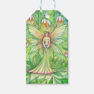 Etiqueta Para Presente Flower Fairy Fantasy Art Dags