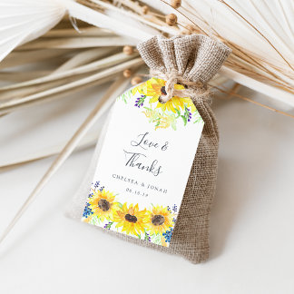 Etiqueta Para Presente Flowerfields Wedding Favor