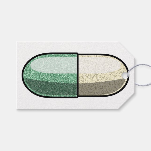 Etiqueta Para Presente Fluoxetina Brilhante (Frente (horizontal))