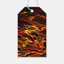 Etiqueta Para Presente Fogo