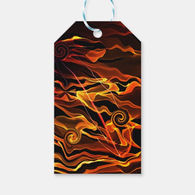 Etiqueta Para Presente Fogo (Frente)