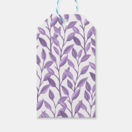 Etiqueta Para Presente Folhas de lavanda