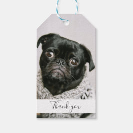 Etiqueta Para Presente Foto De Cachorro Meus Humanos Obrigado Casamento