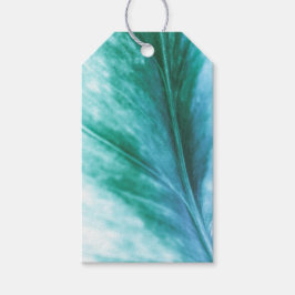 Etiqueta Para Presente Foto de Natureza Verde Folha