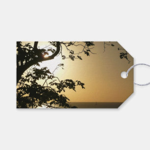 Etiqueta Para Presente Fotografia Tropical II através do Sol