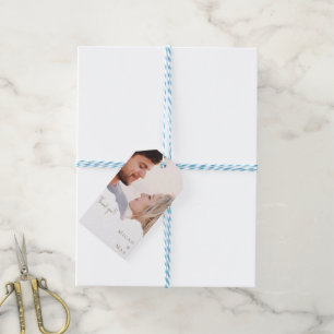 Etiqueta Para Presente Fotos Personalizadas de Casal Casamento
