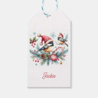 Etiqueta Para Presente Frango de Natal