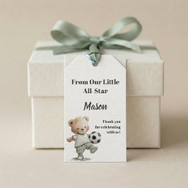 Etiqueta Para Presente From Our Little All-Star • Custom Baby Shower