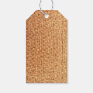 Etiqueta Para Presente Fundo Burlap