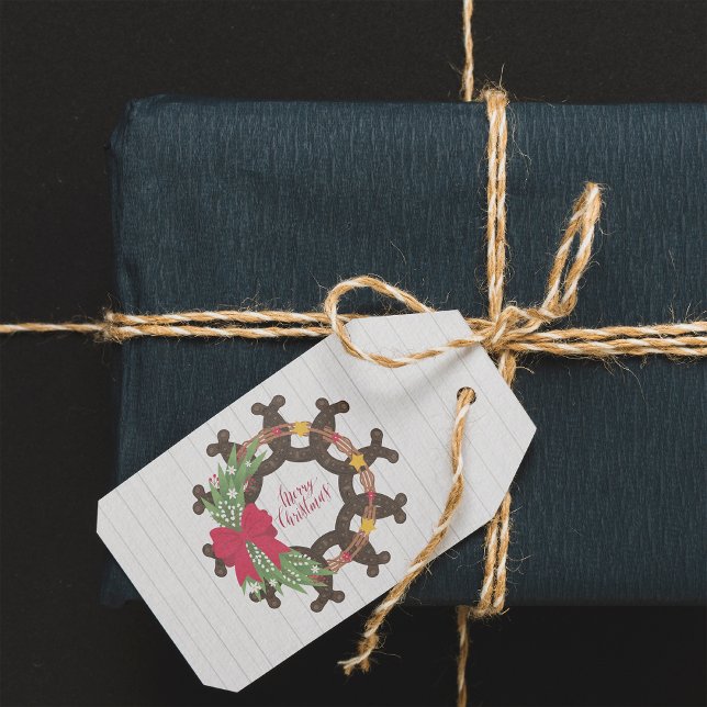 Etiqueta Para Presente Fúria de Natal (Criador carregado)