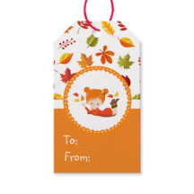 Garota Adorável de outono Pintada à Mão