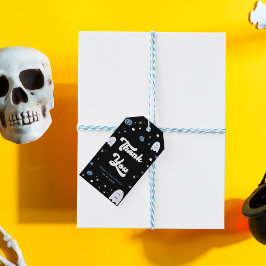 Etiqueta Para Presente Garoto Groovy Pequeno Boo Halloween Bebê Festa do 