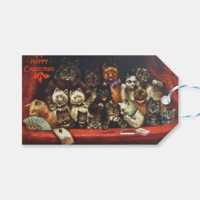 Etiqueta Para Presente Garrafa de Natal na peça (Frente (horizontal))