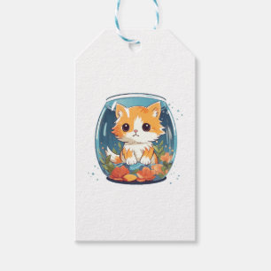 Etiqueta Para Presente Gatinho Culpado