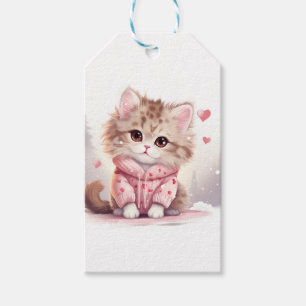 Etiqueta Para Presente Gatinho Namorados