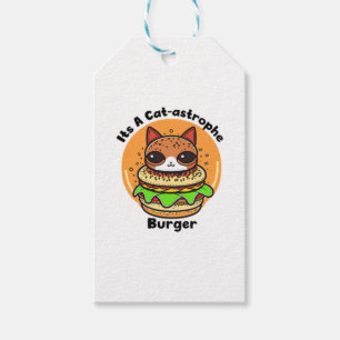 Etiqueta Para Presente Gato Burger 1
