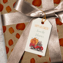 Gato de Cartografia do Dia das Bruxas de Pumpkin L