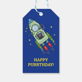 Etiqueta Para Presente Gato De Cartoon Engraçado No Texto Personalizado D